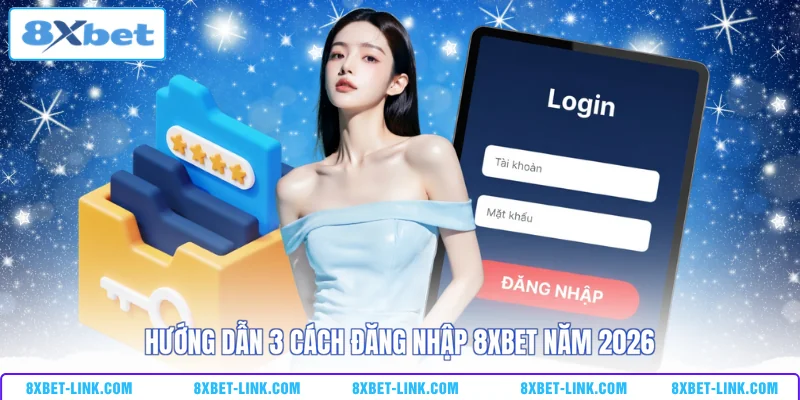 Đăng nhập 8xbet Hướng dẫn 3 cách đăng nhập 8xbet năm 2026